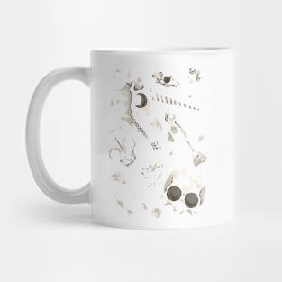 black Skulls and Bones - Wunderkammer Mug